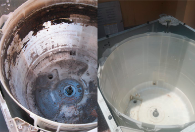 Mantenimiento De Lavadora A Domicilio Antes Y Despues